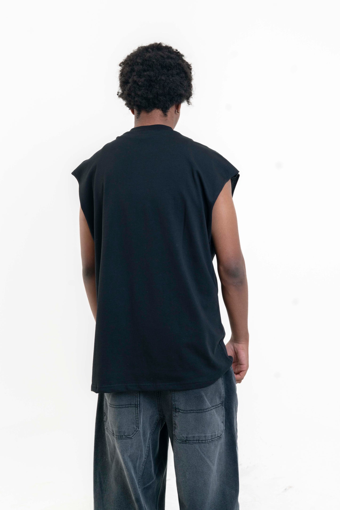 Live Fast Die Kolsuz T-Shirt - Siyah