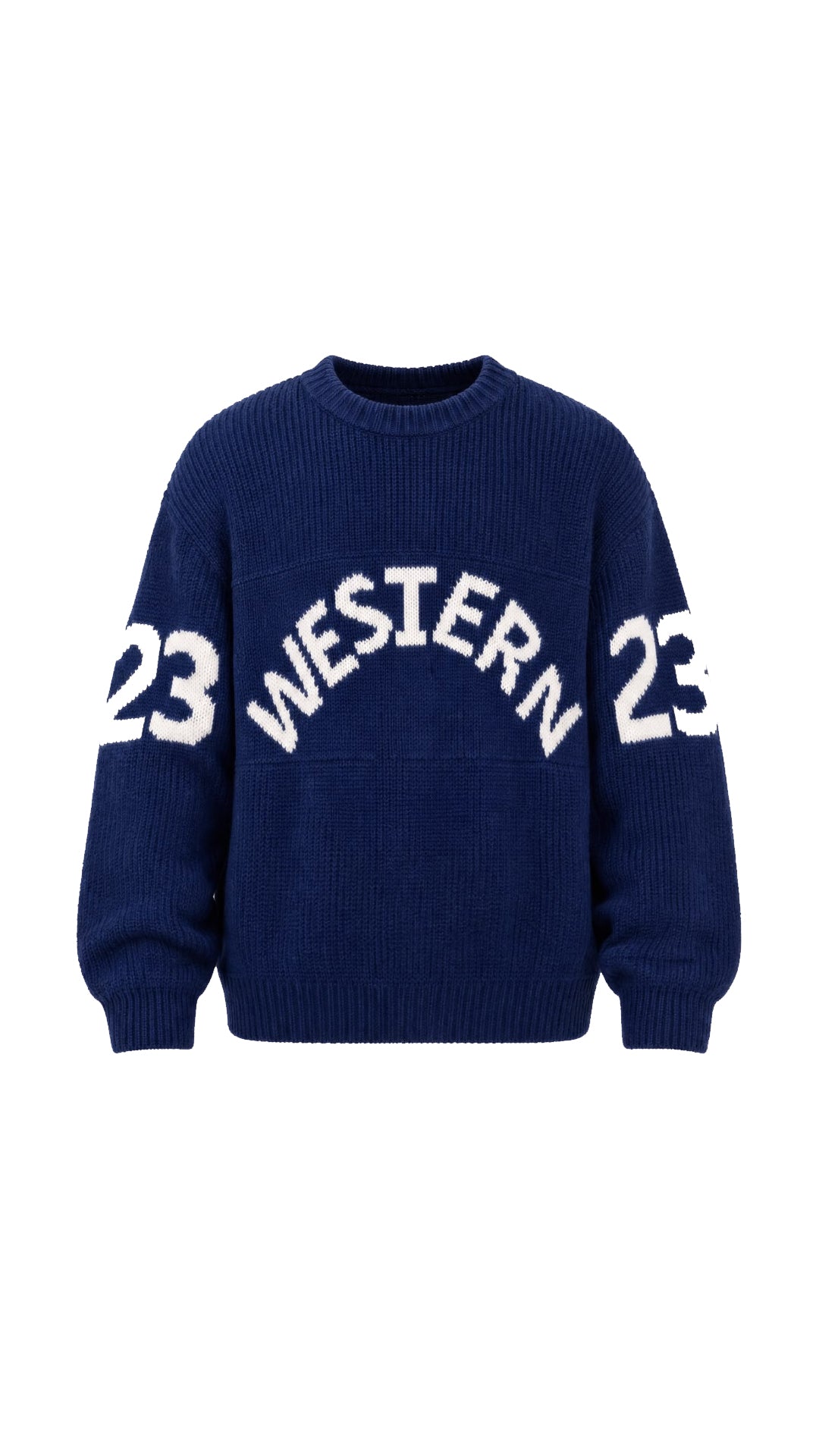 WESTERN DESENLİ TRİKO KAZAK 25K-036