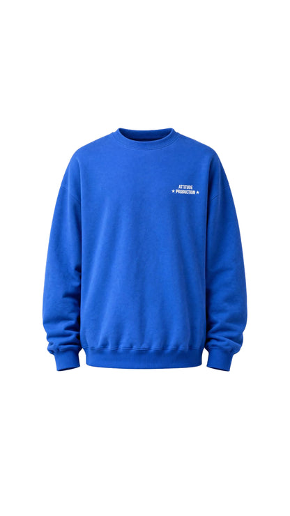 MAVİ BASKI DETAYLI SWEAT 25K-005