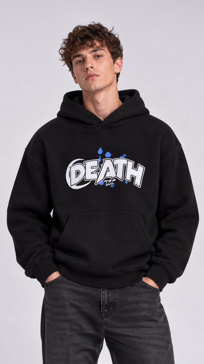 DEATH BASKI DETAYLI SWEATSHİRT 25K-016