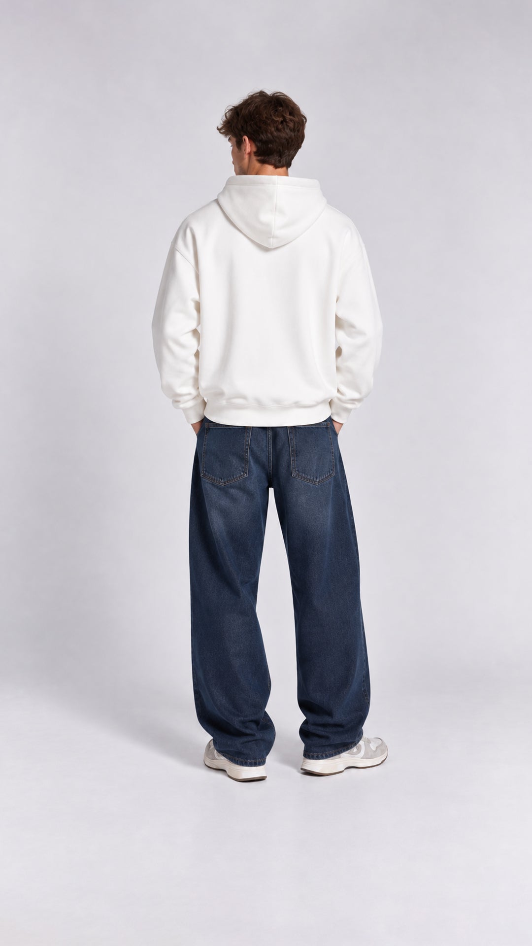 BASKI DETAYLI KAPŞONLU SWEAT 25K-087