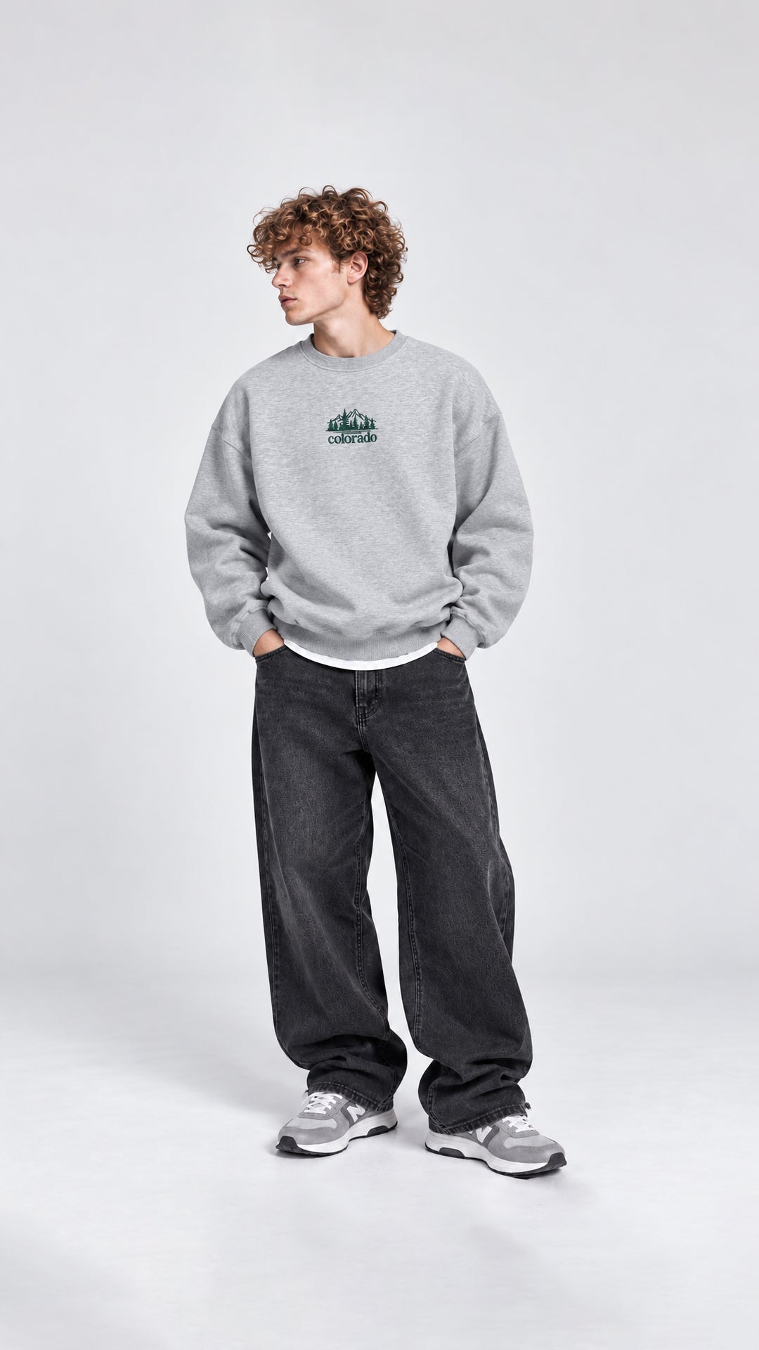 COLORADO NAKIŞ DETAYLI SWEATSHİRT 25K-059