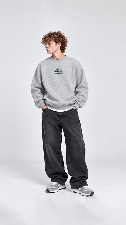 COLORADO NAKIŞ DETAYLI SWEATSHİRT 25K-059