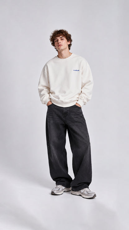 WORLDWİDE BASKI DETAYLI SWEATSHİRT 25K-014