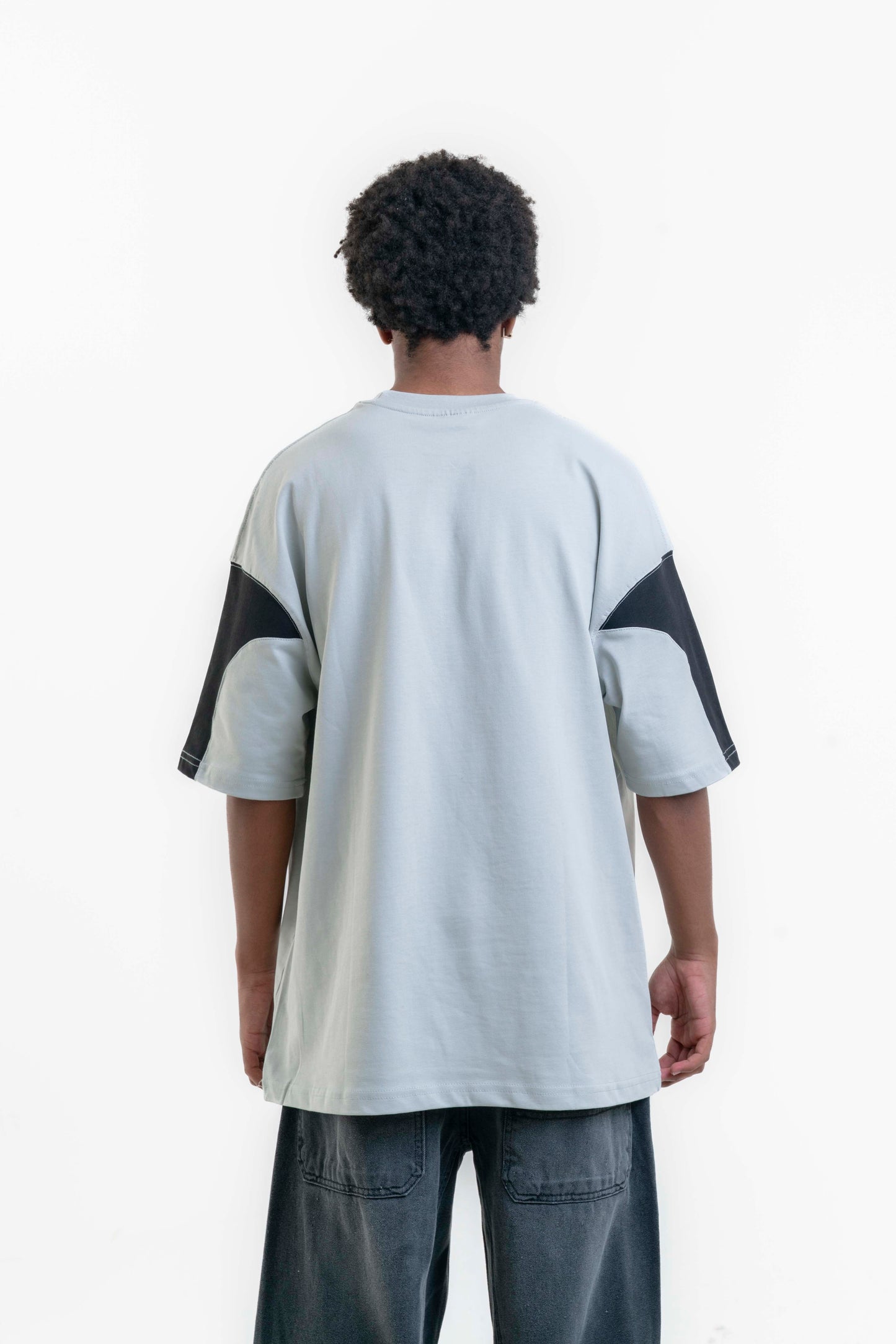 Future Oversize Tişört - Gri