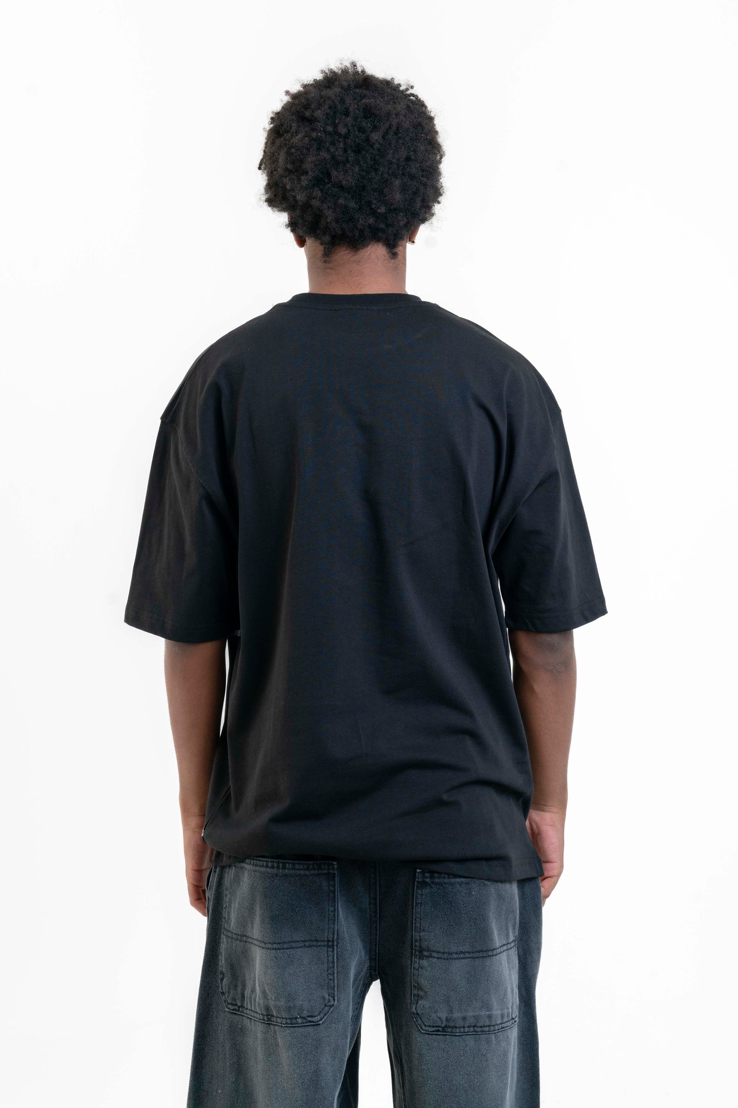 Spalding Basketbol Oversize Tişört - Siyah